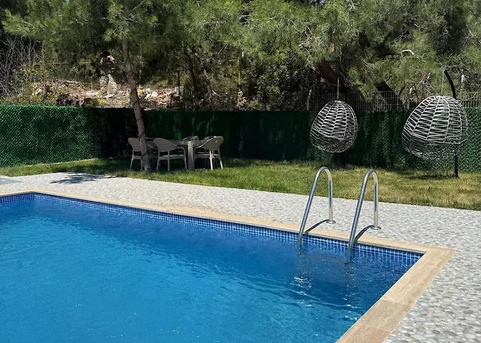 Modern Pool Near Sarimsakli In Villa *